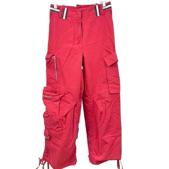 VTG Y2K ANNARITA N Baggy Cargo Pants Womens (6) 26x29 Tactical Wide Skate‎ Italy - Picture 1 of 11